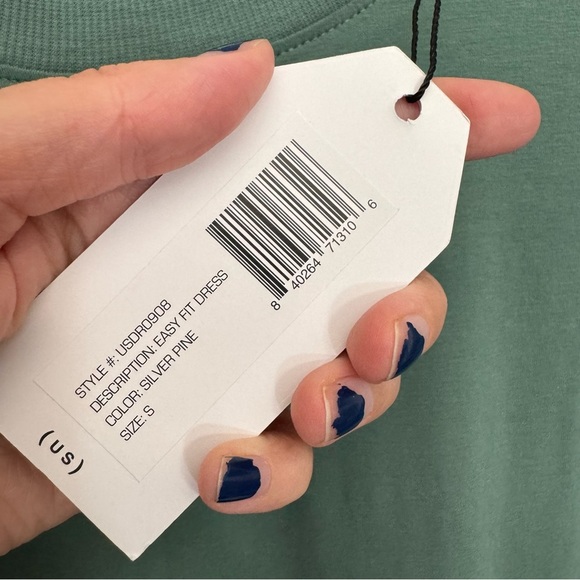 NEW Universal Standard Elizabeth Easy Fit Dress in Silver Pine Size 14 -16 - Picture 4 of 9